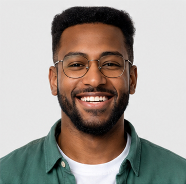 Man with glasses