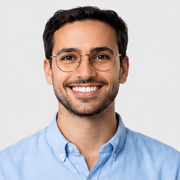 Man with glasses