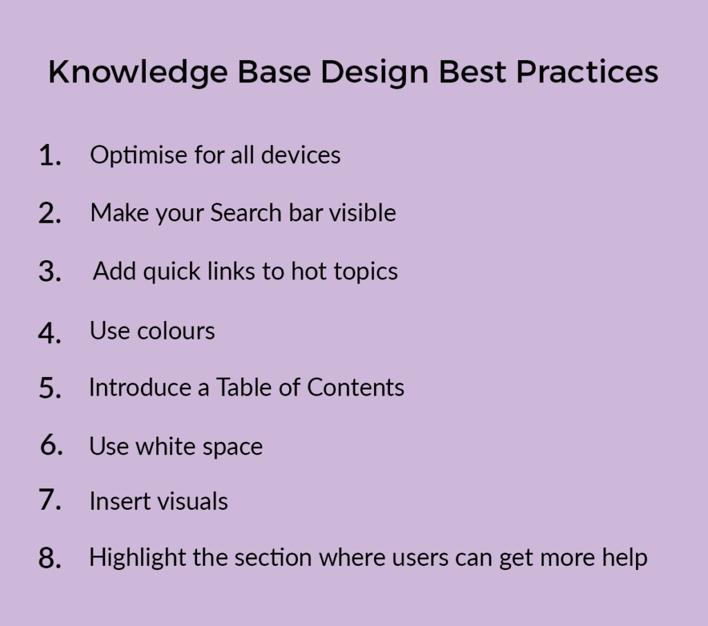 Knowledge base organisation - Best Practices for KB design