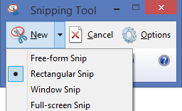 Snipping Tool - Tools for Technical Writing