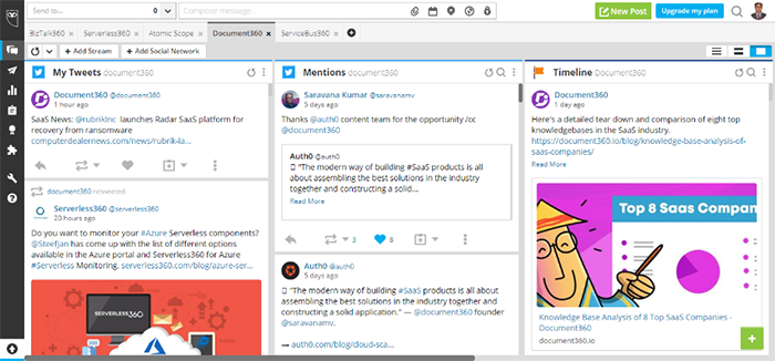 hootsuite - top startup tools