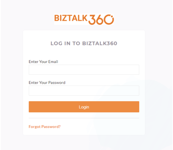 August 2018 Product Update - BizTalk360 branded login page
