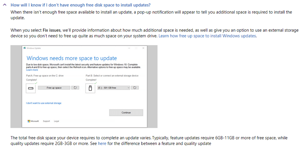 microsoft support tabs