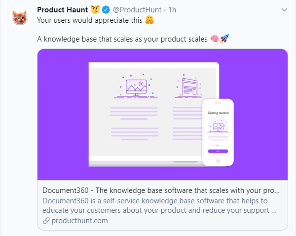 product-hunt-document360