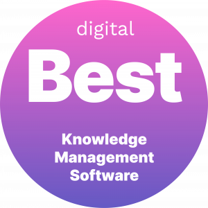 Digital Best Knowledge Management Software 2021 - Document360