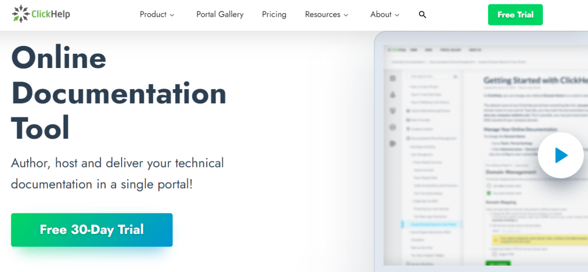 clickhelp documentation tool