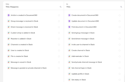 document360 slack workflow