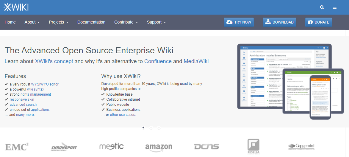 Xwiki software