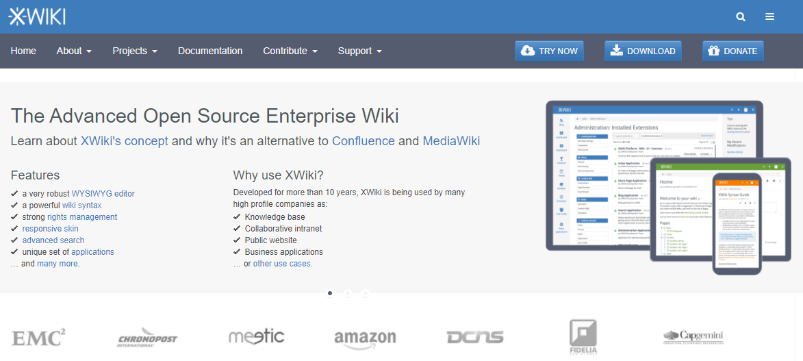 Self Service Portal Template - XWiki