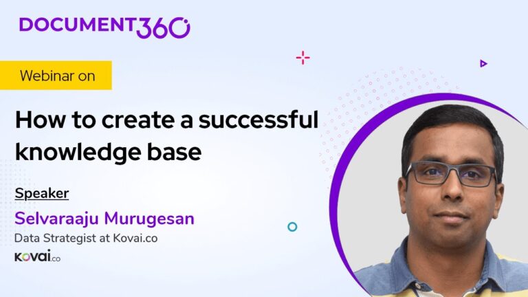 How to create a successful knowledge base