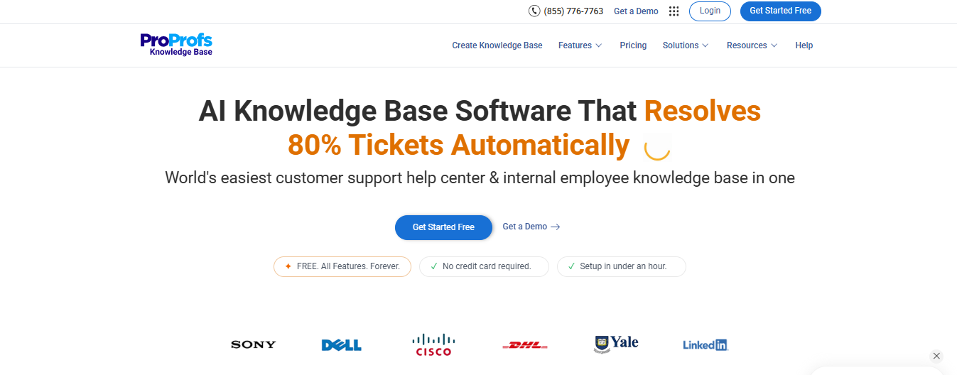 Proprofs knowledge base
