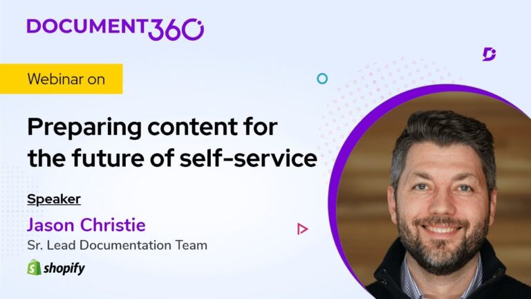 Preparing content for the future of self-service