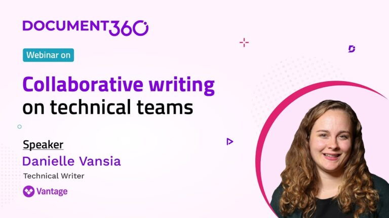 Collaborative writing on technical teams