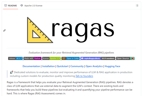 Ragas Framework