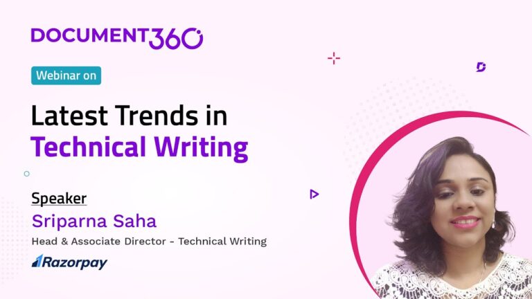 Latest Trends in Technical Writing