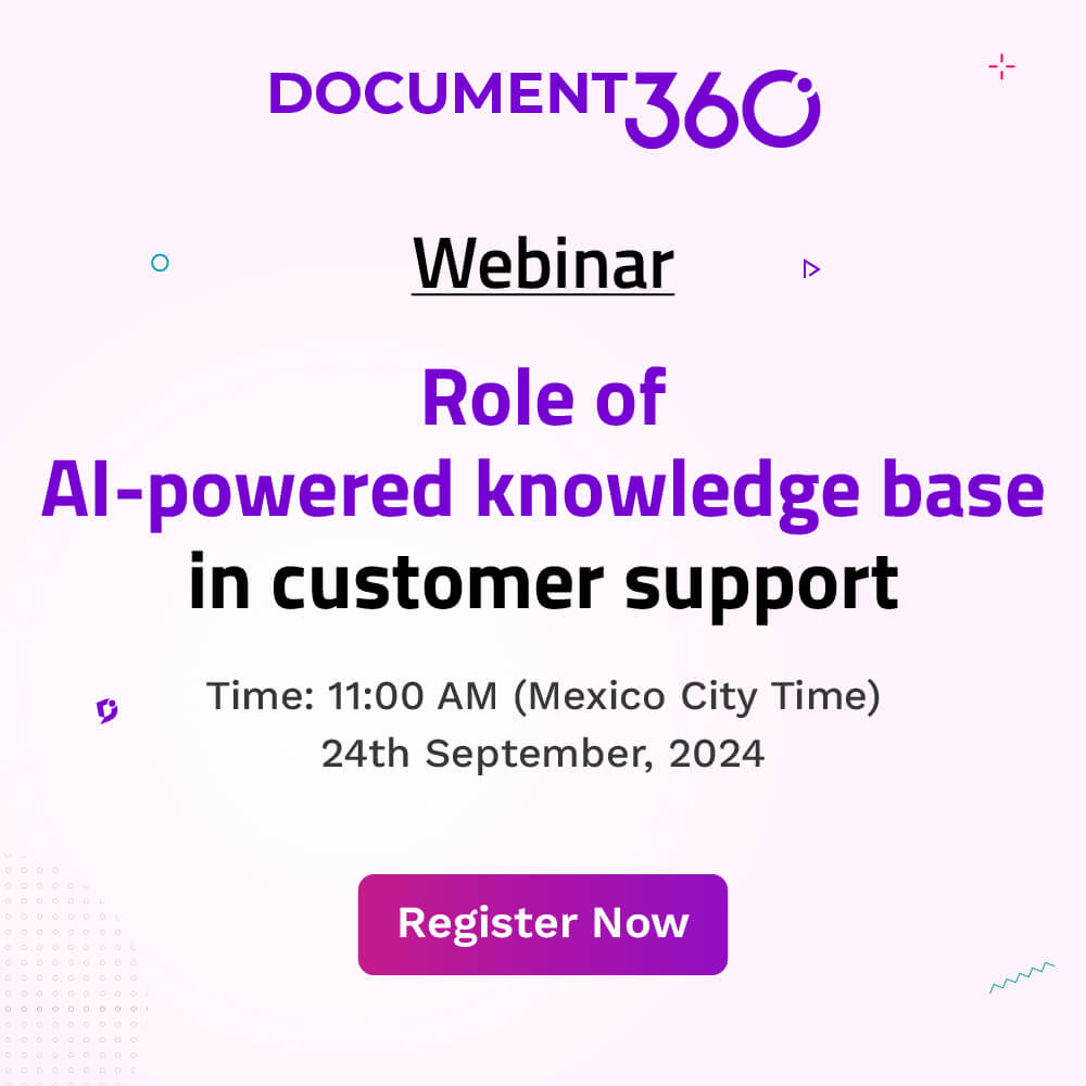 Role of AI powered knowledge base in customer support