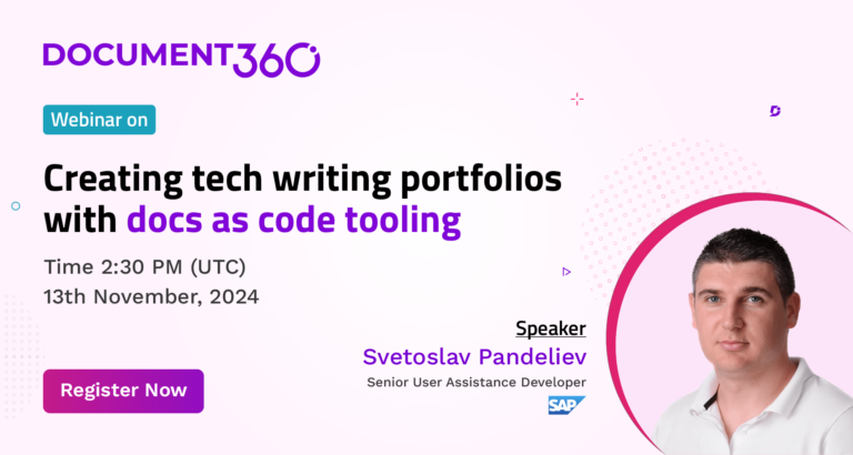Creating Tech Writing Portfolios with Docs as Code Tooling