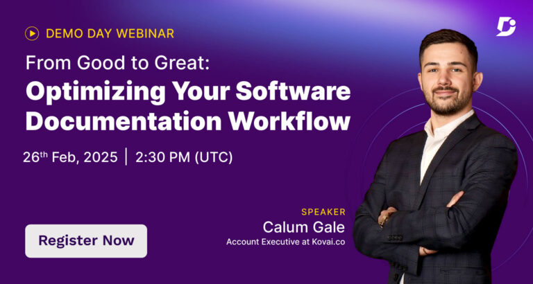 From Good to Great: Optimizing Your Software Documentation Workflow