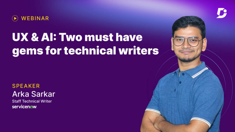 UX & AI: Two Must Have Gems for  Technical Writers