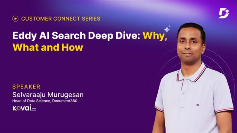 Eddy AI Search Deep Dive: Why, What and How