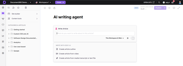 AI Writing Agent