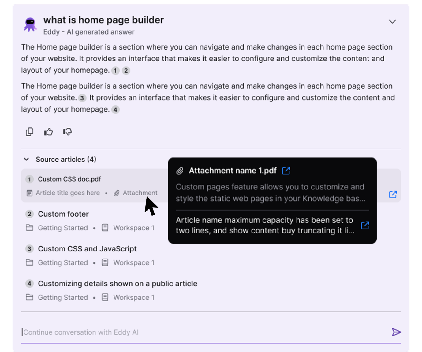 AI smart search