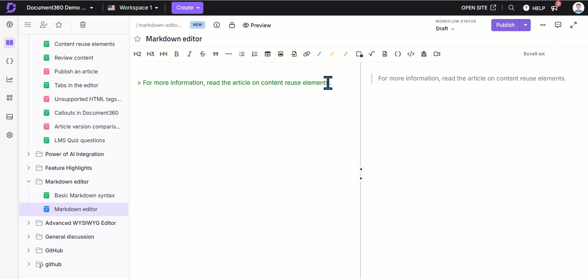 Hyperlinking