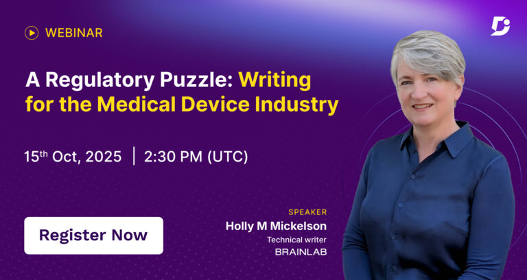 A Regulatory Puzzle: Writing for the Medical Device Industry