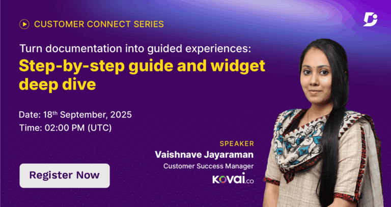 Turn Documentation into Guided Experiences: Step-by-Step Guide & Widget Deep Dive