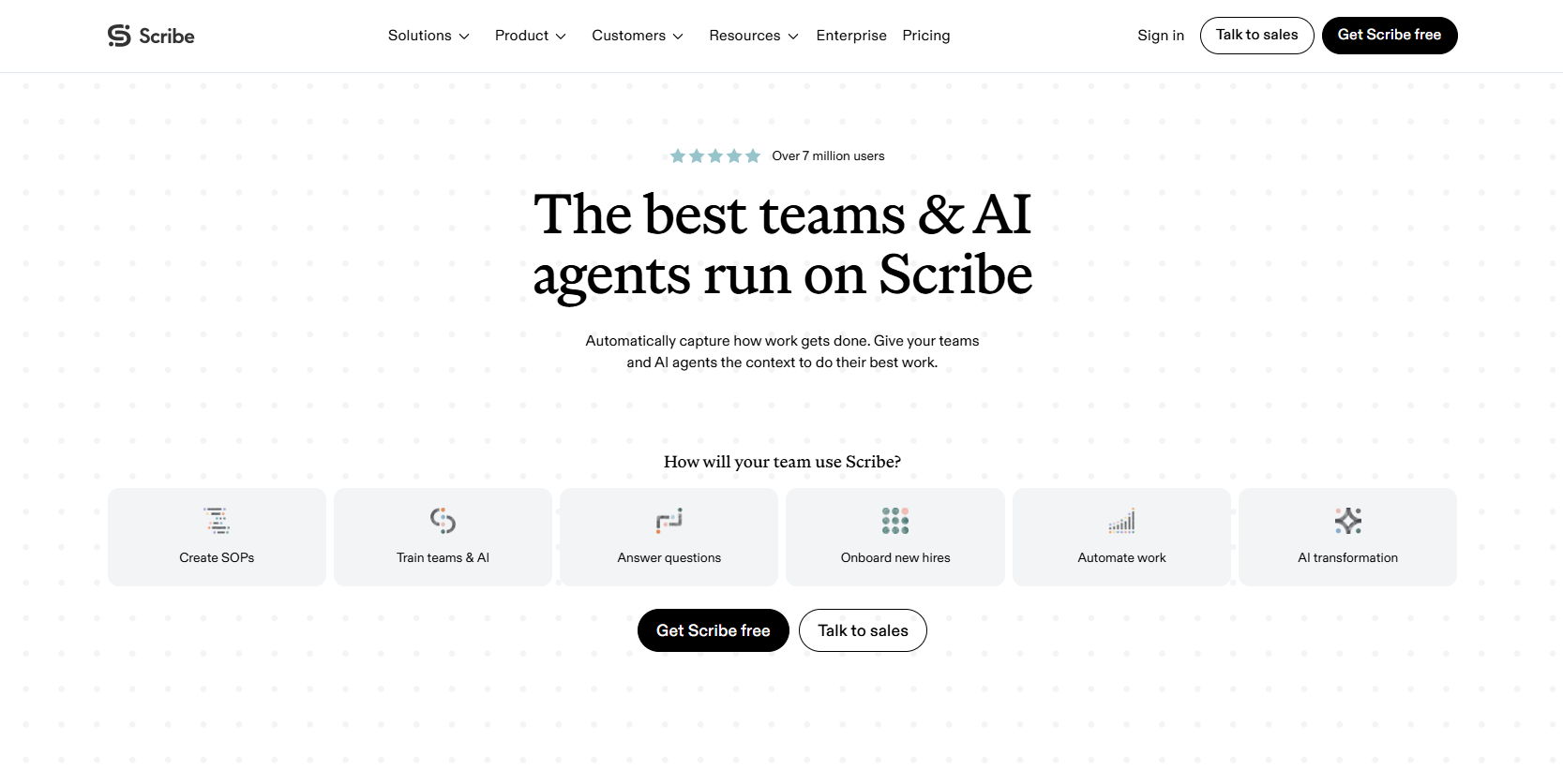 Scribe