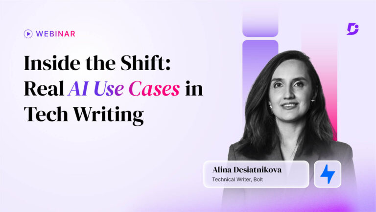 Inside the Shift: Real AI Use Cases in Tech Writing