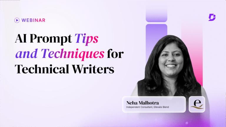 AI Prompt Tips and Techniques for Technical Writers