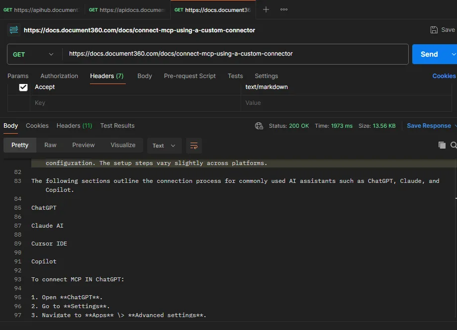 Inconsistent markdown format example from Cloudflare