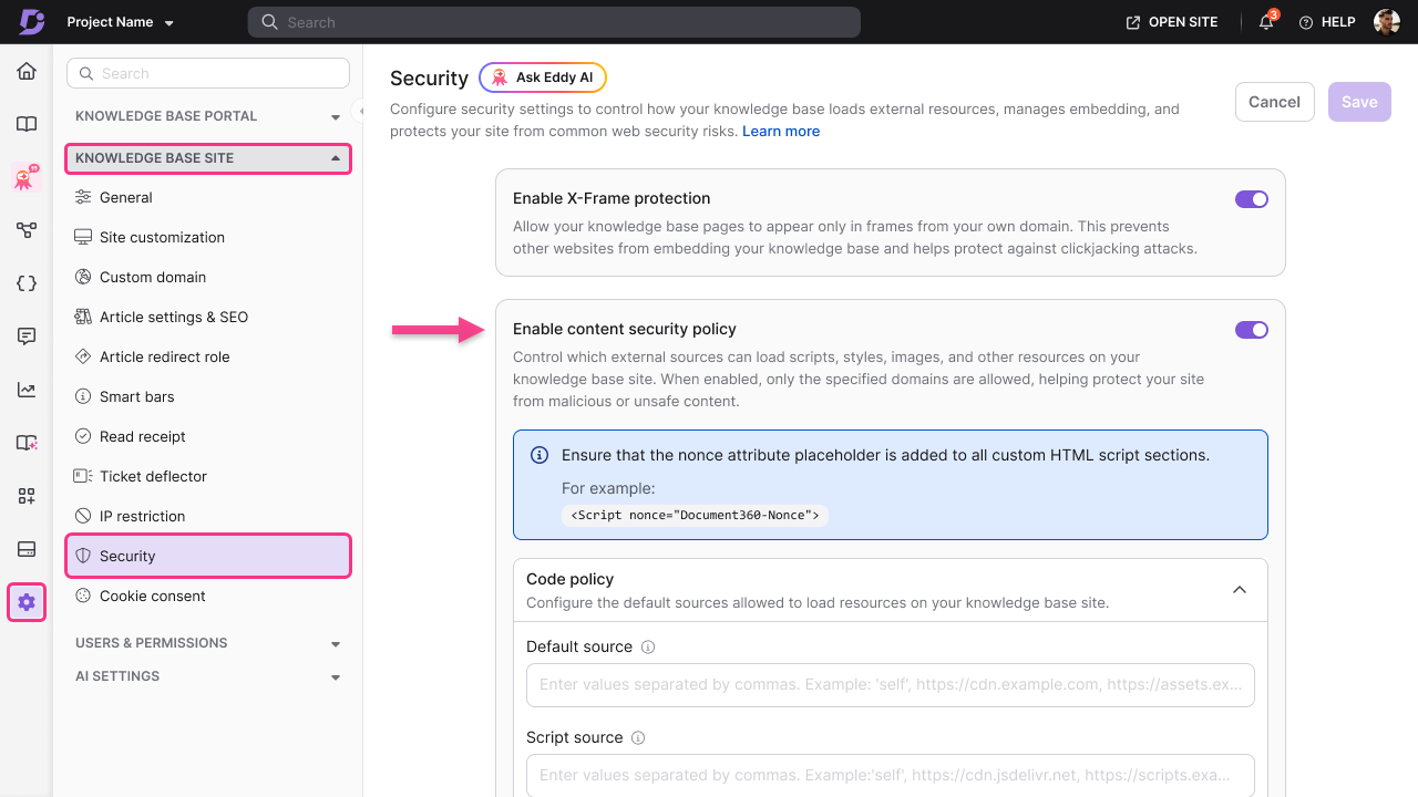 content security