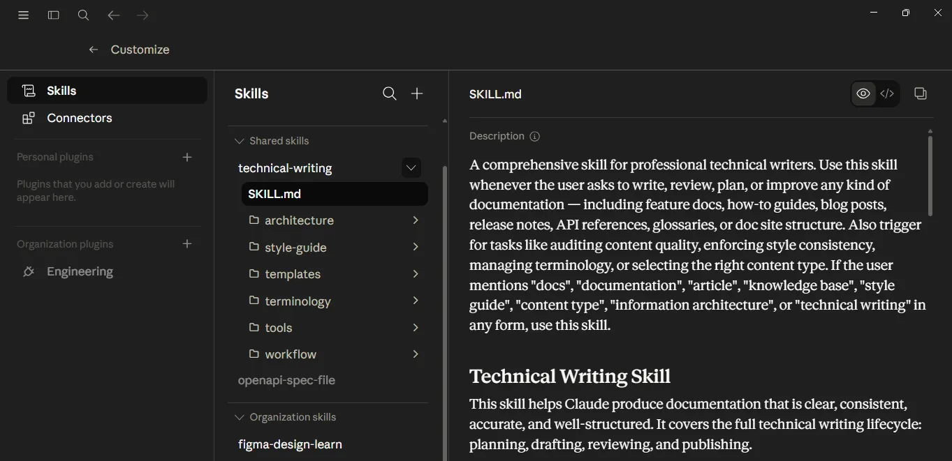 technical writing skills comparison