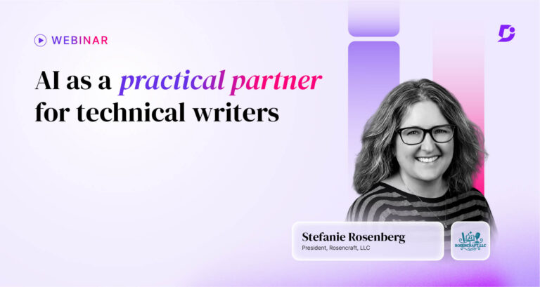 AI as a Practical Partner for Technical Writers