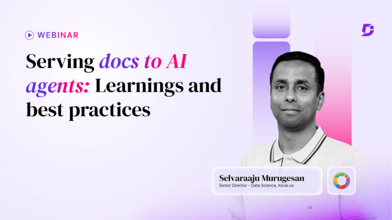 Serving docs to AI agents:  Learnings and best practices